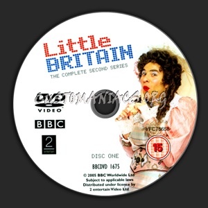 Little Britain Series 2 dvd label