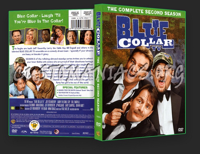 Blue Collar TV: Season 2 dvd cover