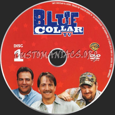Blue Collar TV: Season 1 Volume 1 dvd label