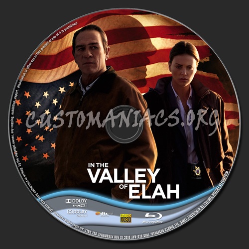 In The Valley Of Elah blu-ray label