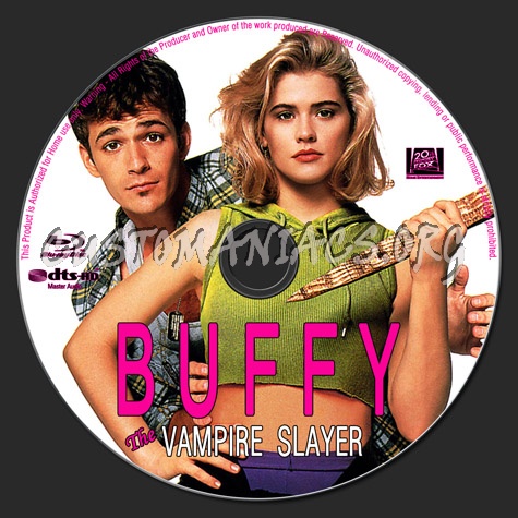 Buffy the Vampire Slayer blu-ray label