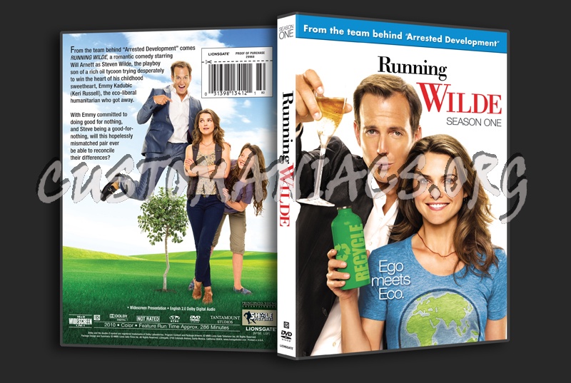 Running Wilde Season 1 dvd cover