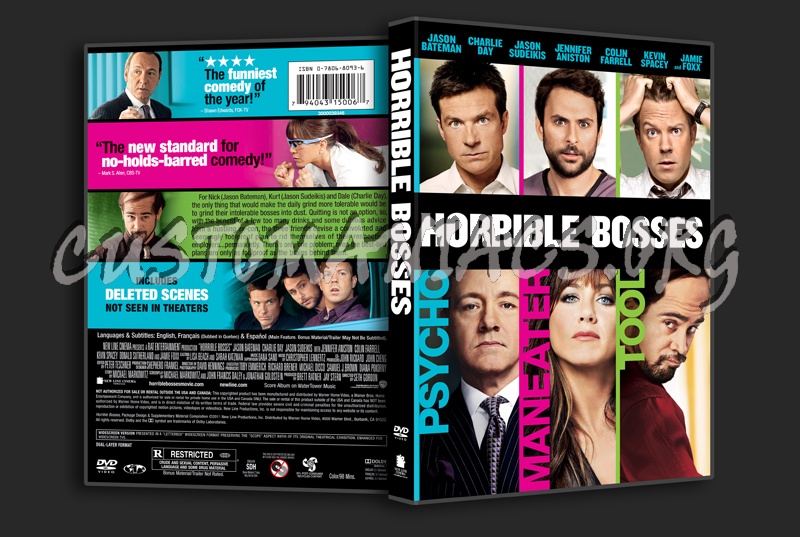 Horrible Bosses dvd cover