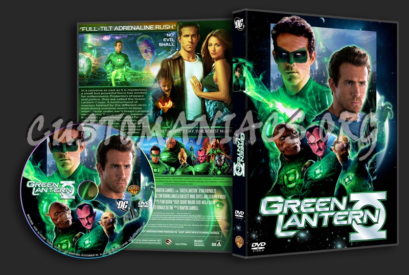 Green Lantern dvd cover