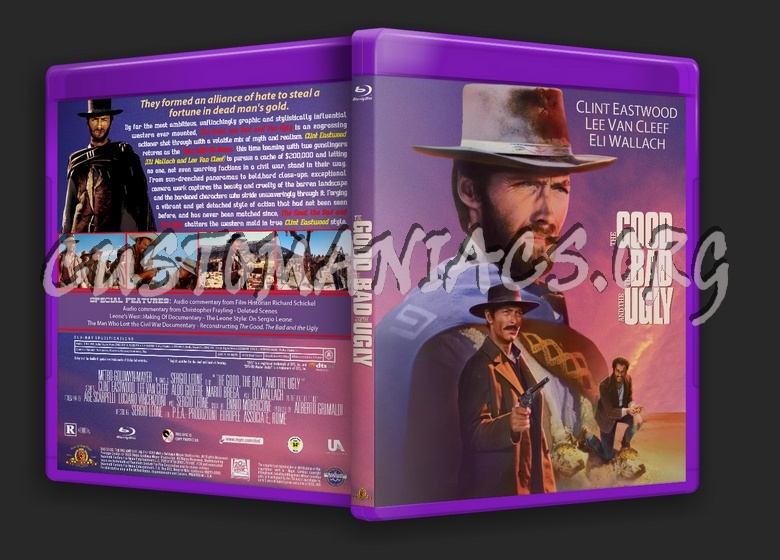 The Good, The Bad and The Ugly blu-ray cover