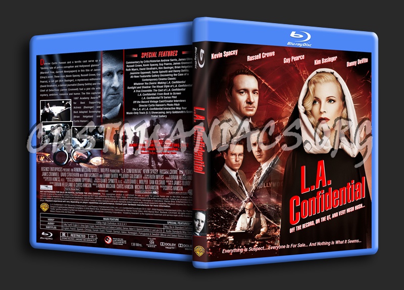 L.A. Confidential blu-ray cover