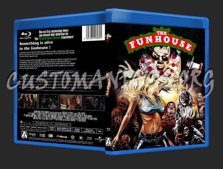 The Funhouse blu-ray cover