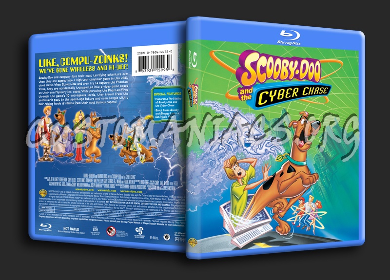 Scooby-Doo and the Cyber Chase blu-ray cover