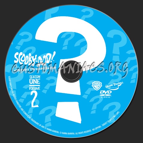Scooby-Doo! Mystery Incorporated Season 1 Volume 2 dvd label