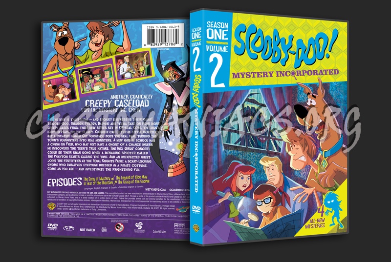 Scooby-Doo! Mystery Incorporated Season 1 Volume 2 dvd cover
