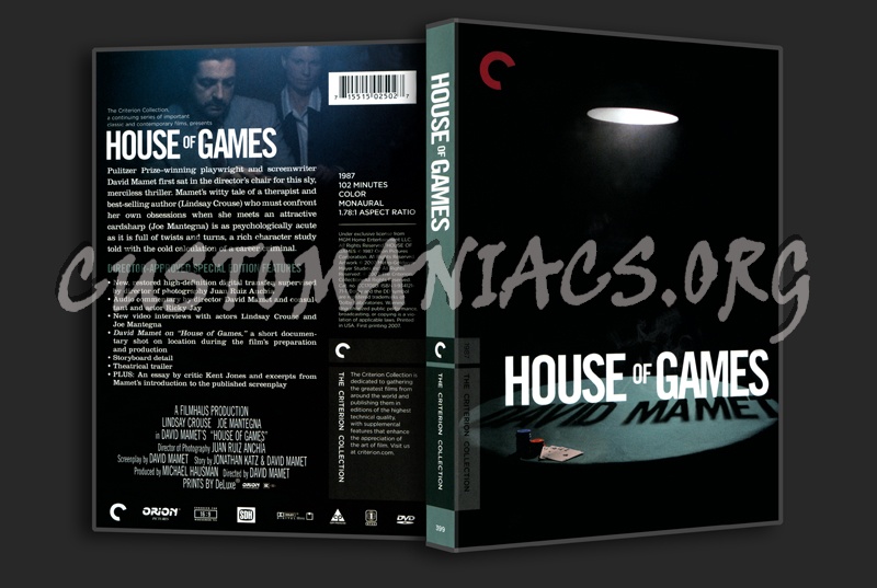 399 - House of Games dvd cover