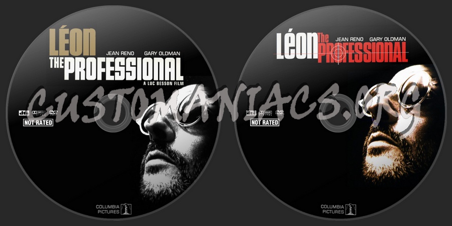 LEON The Professional dvd label