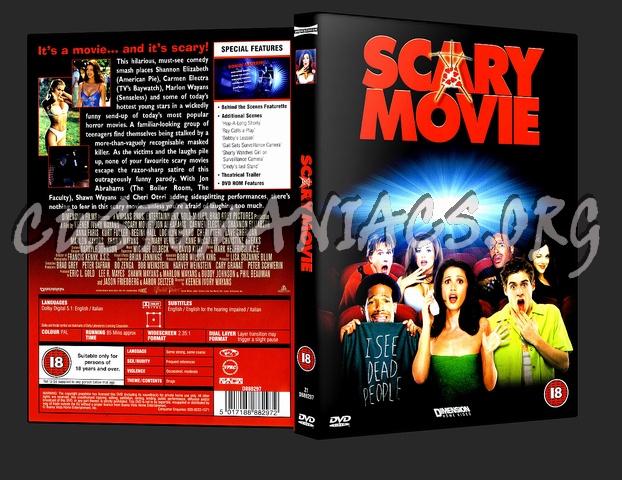Scary Movie dvd cover