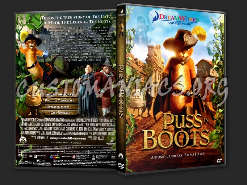 Puss In Boots dvd cover