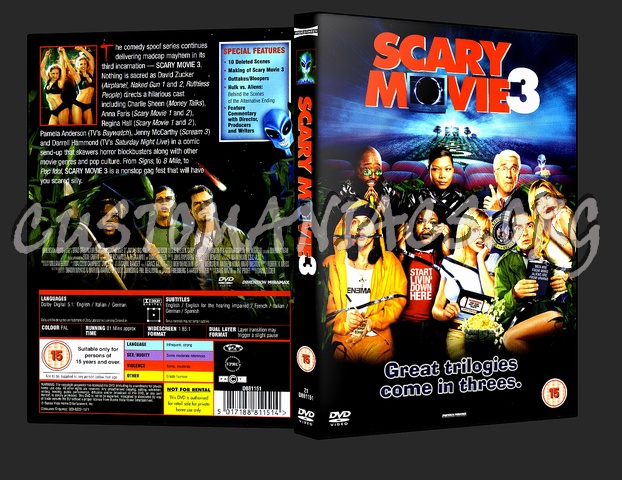 Scary Movie 3 dvd cover