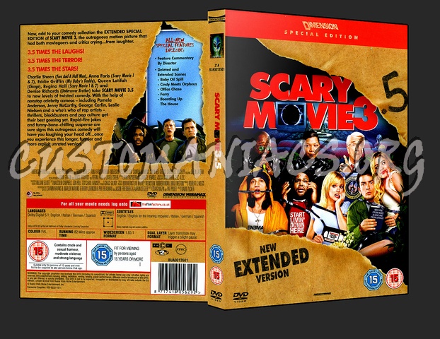 Scary Movie 3.5 dvd cover