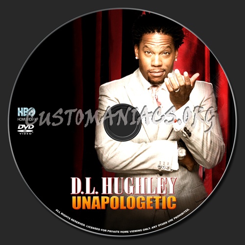 D.L. Hughley Unapologetic dvd label
