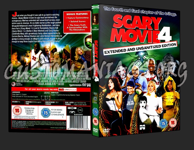 Scary Movie 4 dvd cover