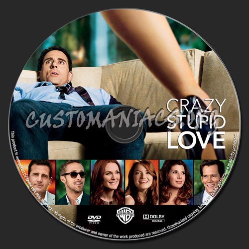 Crazy Stupid Love dvd label