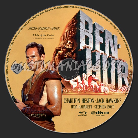 Ben Hur blu-ray label