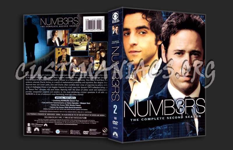 Numb3rs Season 2 dvd cover