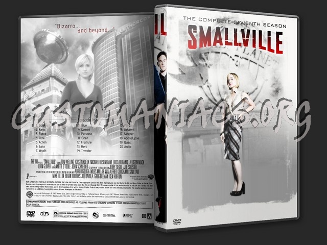 Smallville dvd cover