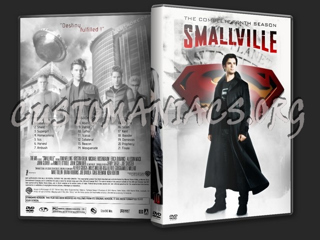 Smallville dvd cover