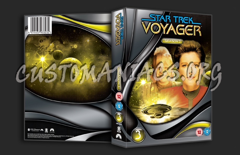 Star Trek Voyager Season 3 dvd cover