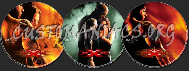 xXx blu-ray label