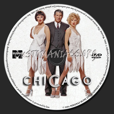 Chicago dvd label