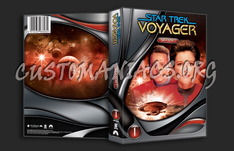 Star Trek Voyager Season 1 dvd cover