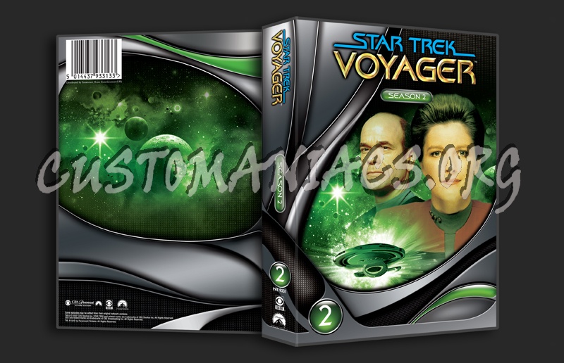 Star Trek Voyager Season 2 dvd cover