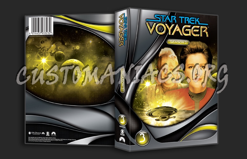 Star Trek Voyager Season 3 dvd cover