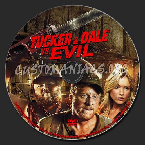 Tucker & Dale vs Evil dvd label
