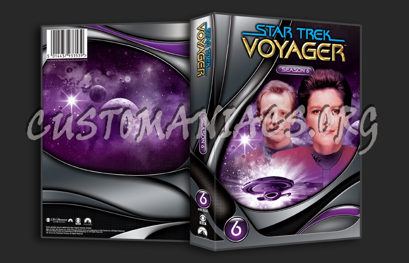 Star Trek Voyager Season 6 dvd cover