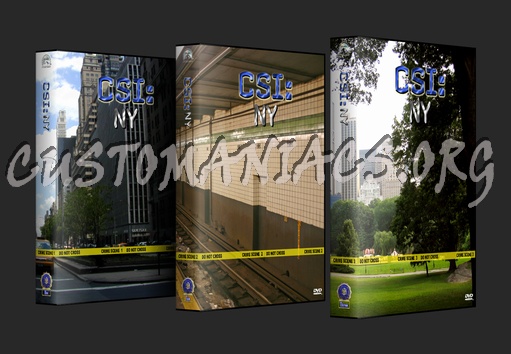 CSI New York dvd cover