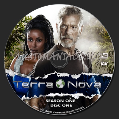 Terra Nova: Season One dvd label