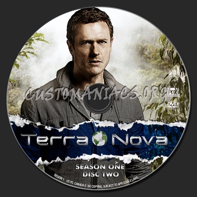 Terra Nova: Season One dvd label