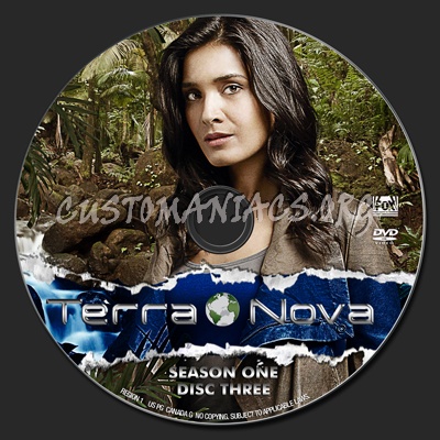 Terra Nova: Season One dvd label