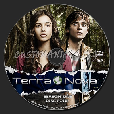 Terra Nova: Season One dvd label