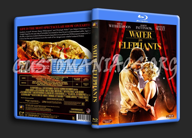 Water for Elephants blu-ray cover