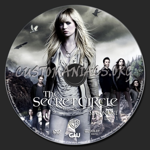 The Secret Circle Season 1 dvd label