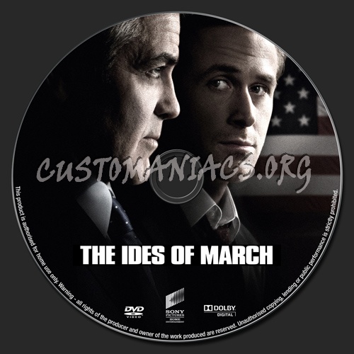 The Ides of March dvd label