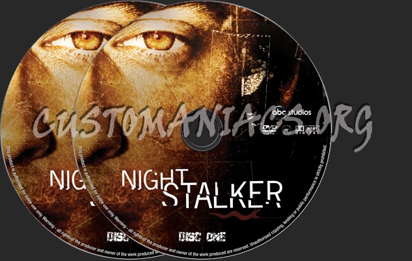 Night Stalker dvd label