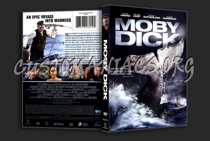 Moby Dick dvd cover