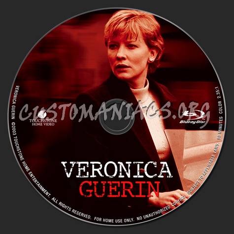 Veronica Guerin blu-ray label