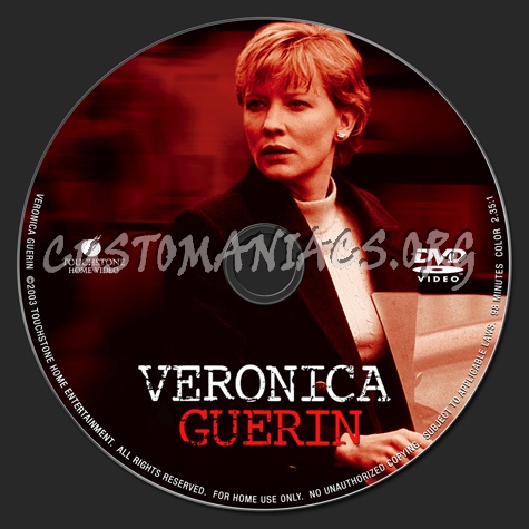 Veronica Guerin dvd label