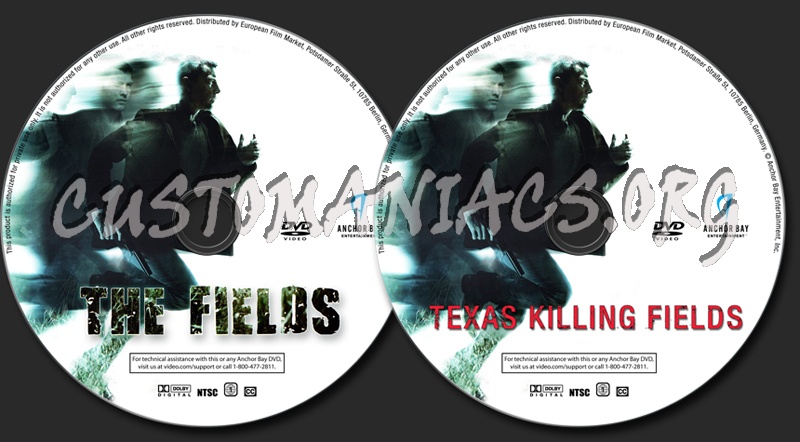 The Fields / Texas Killing Fields dvd label
