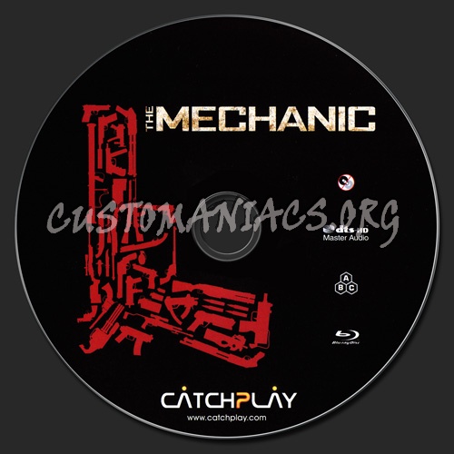 The Mechanic blu-ray label