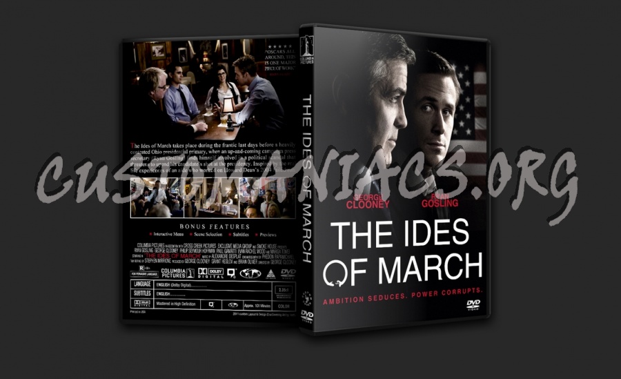 The Ides Of March dvd cover